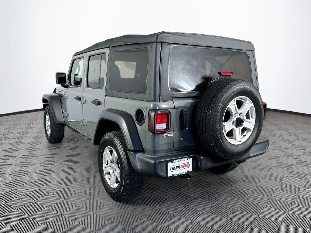 Certified 2020 Jeep Wrangler Unlimited Sport S AWD/4WD image 8