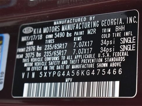 Used 2019 Kia Sorento LX w/ LX V6 Convenience Package image 35