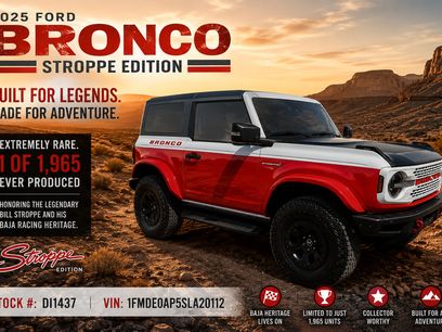 Used 2025 Ford Bronco Stroppe Edition