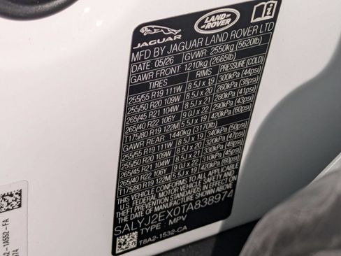 New 2026 Land Rover Range Rover Velar S AWD/4WD image 30
