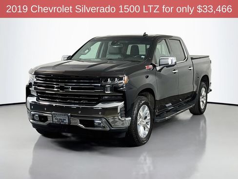 Used 2019 Chevrolet Silverado 1500 LTZ w/ LTZ Premium Package AWD/4WD image 3