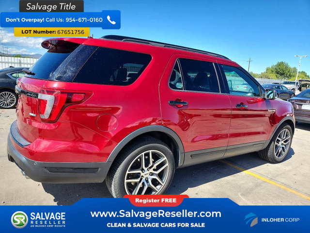 Used 2018 Ford Explorer Sport w/ Equipment Group 401A AWD/4WD image 4