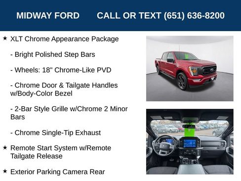 Used 2022 Ford F150 XLT w/ Equipment Group 302A High AWD/4WD image 31