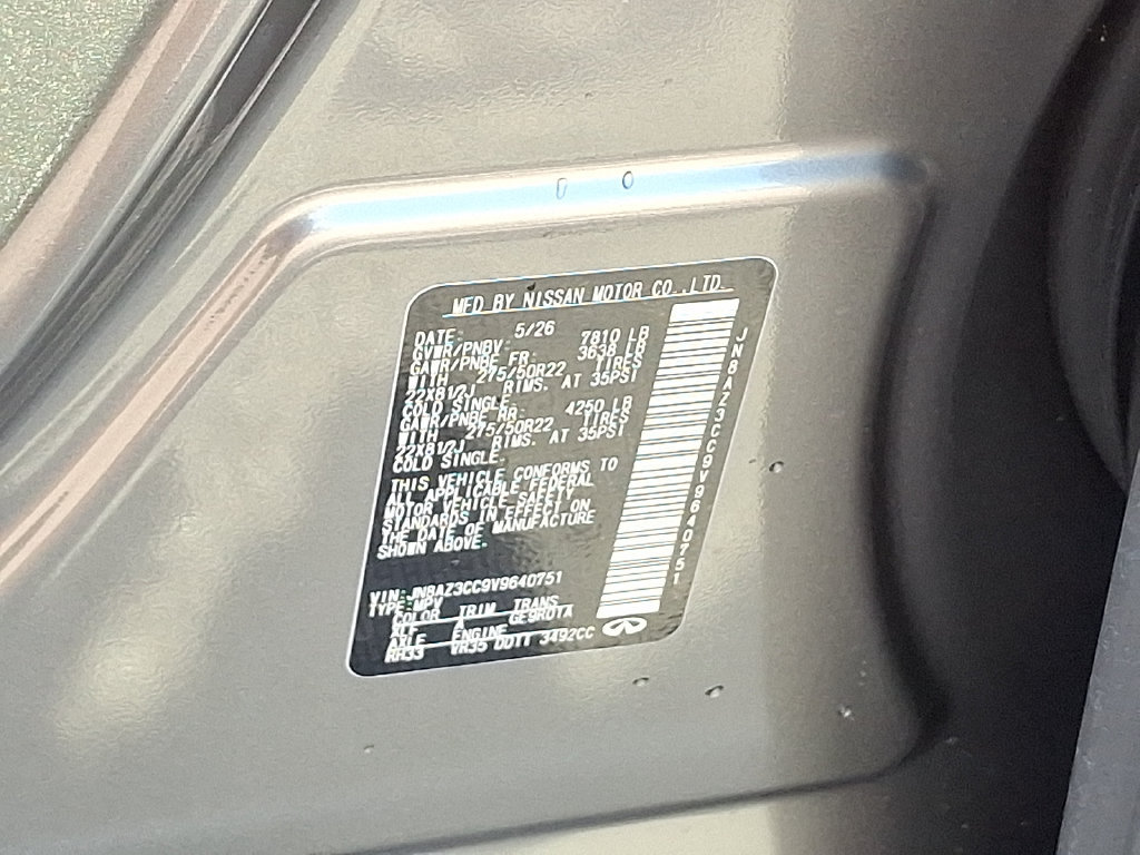 New 2027 INFINITI QX80 Autograph w/ Premium Cargo Package AWD/4WD image 21