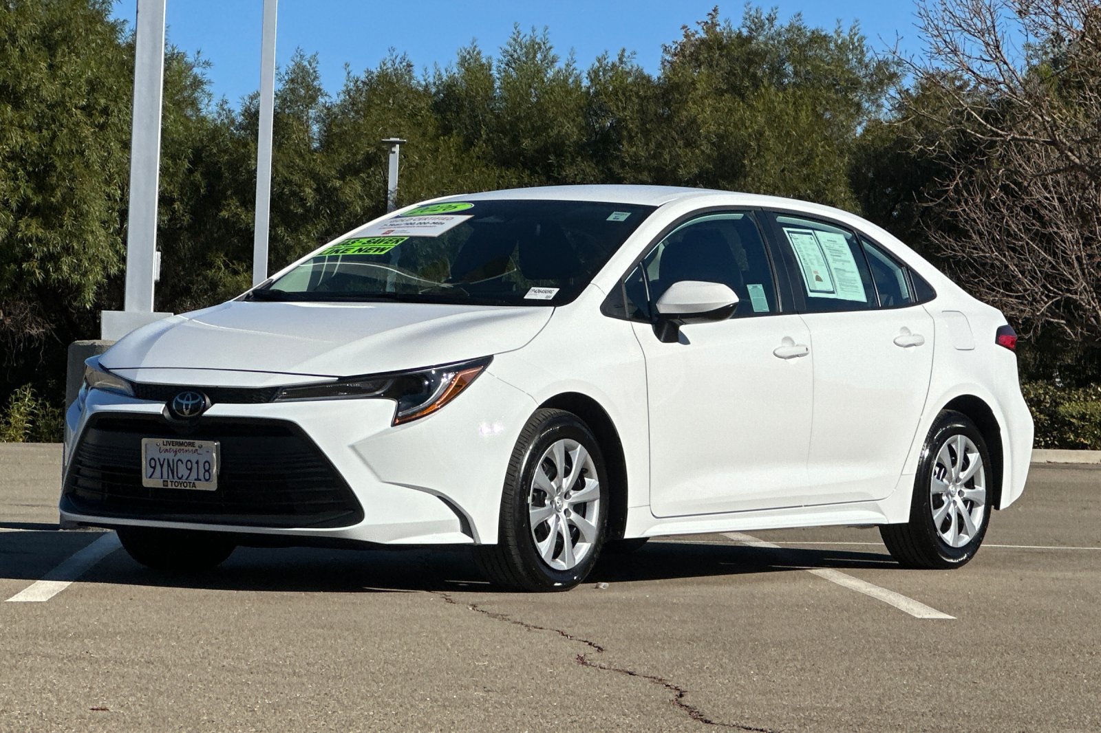 Certified 2026 Toyota Corolla LE FWD image 9