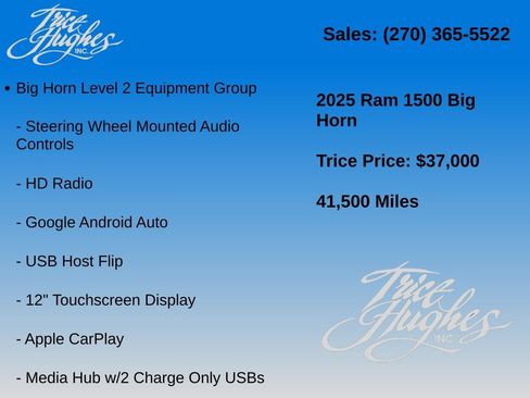 Used 2025 RAM 1500 Big Horn AWD/4WD image 32