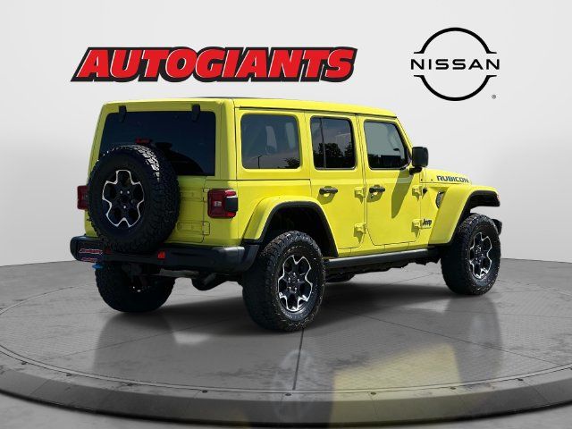 Used 2023 Jeep Wrangler Unlimited Rubicon 4xe w/ Steel Bumper Group AWD/4WD image 4