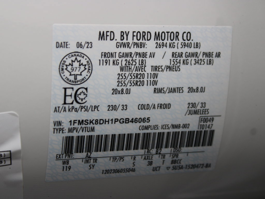 Used 2023 Ford Explorer XLT w/ XLT Sport Appearance Package AWD/4WD image 69