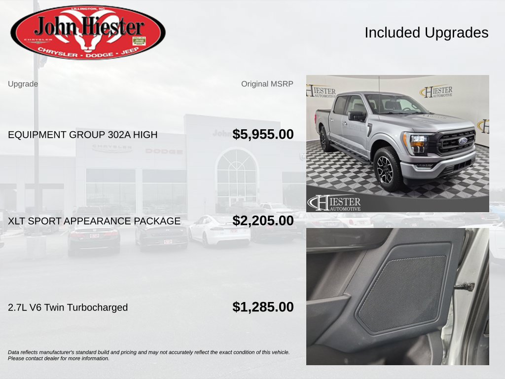Used 2022 Ford F150 XLT w/ Equipment Group 302A High AWD/4WD image 3