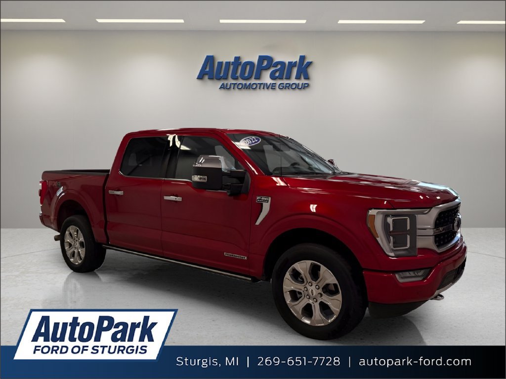 Used 2022 Ford F150 Platinum w/ Equipment Group 701A High AWD/4WD image 1