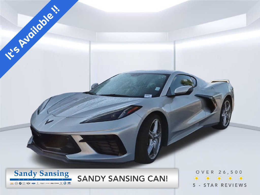 Used 2022 Chevrolet Corvette Stingray Preferred Cpe w/ Z51 Performance Package RWD image 1