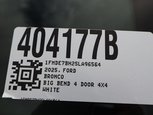 Used 2025 Ford Bronco Big Bend AWD/4WD image 40