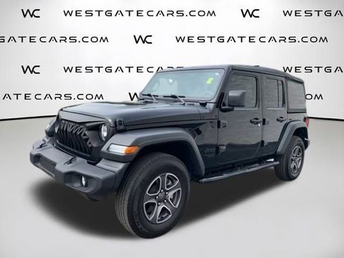 Used 2021 Jeep Wrangler Unlimited Sport image 1