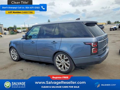 Used 2019 Land Rover Range Rover HSE AWD/4WD image 3