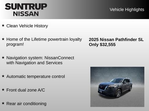 Used 2025 Nissan Pathfinder SL FWD image 8
