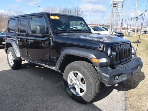 Used 2022 Jeep Wrangler Unlimited Sport image 1