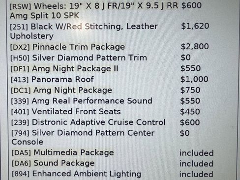 Used 2023 Mercedes-Benz C 43 AMG 4MATIC Sedan w/ Pinnacle Trim Package image 2