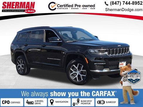Certified 2025 Jeep Grand Cherokee L Limited AWD/4WD image 1