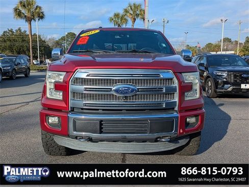 Used 2015 Ford F150 Platinum w/ Equipment Group 701A Luxury image 8