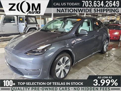 Used 2023 Tesla Model Y Long Range AWD/4WD image 1