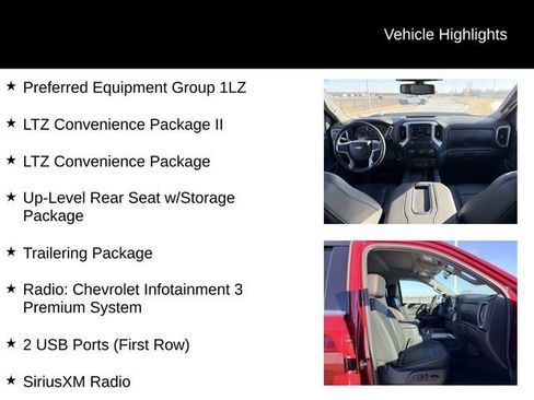 Certified 2019 Chevrolet Silverado 1500 LTZ w/ LTZ Convenience Package image 12