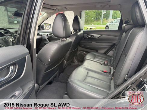 Used 2015 Nissan Rogue SL w/ SL Premium Package AWD/4WD image 11