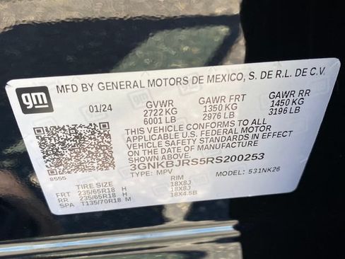 Certified 2024 Chevrolet Blazer LT w/ LPO, Cargo Package AWD/4WD image 26