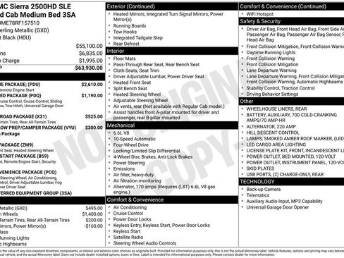Used 2024 GMC Sierra 2500 SLE w/ SLE Value Package; AWD/4WD image 5