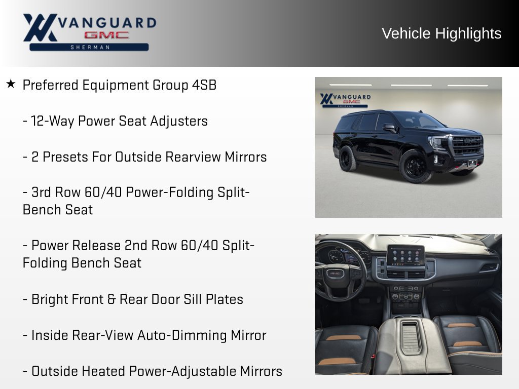 Used 2021 GMC Yukon AT4 w/ AT4 Premium Plus Package AWD/4WD image 5