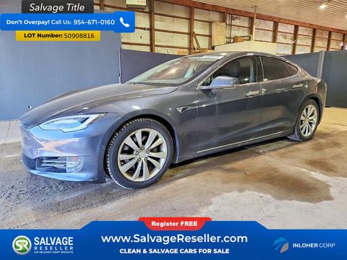 Used 2017 Tesla Model S 90D AWD/4WD image 1