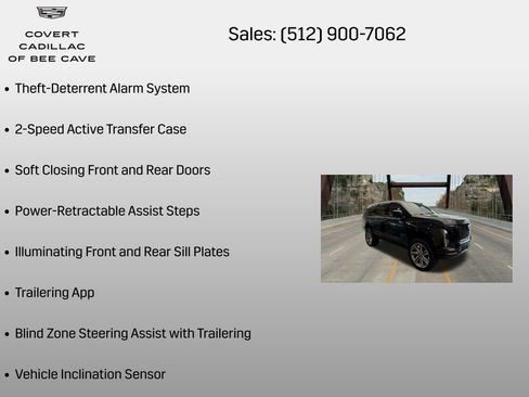 New 2026 Cadillac Escalade Sport w/ Touring Package AWD/4WD image 30