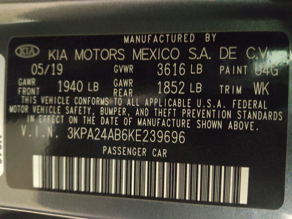 Used 2019 Kia Rio S FWD image 33