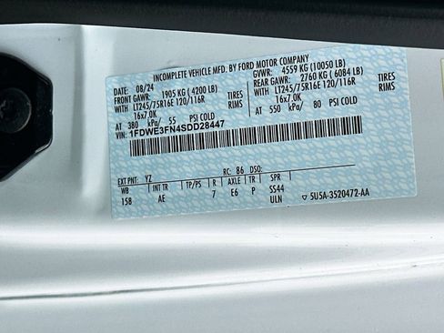 New 2025 Ford E-350 and Econoline 350 Super Duty w/ Power Equipment Group RWD image 25