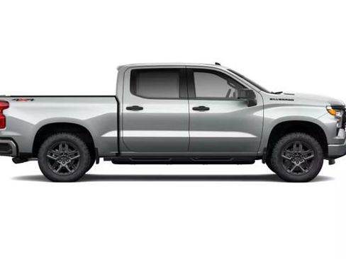 New 2026 Chevrolet Silverado 1500 Custom w/ Turbomax Blackout Package AWD/4WD image 4