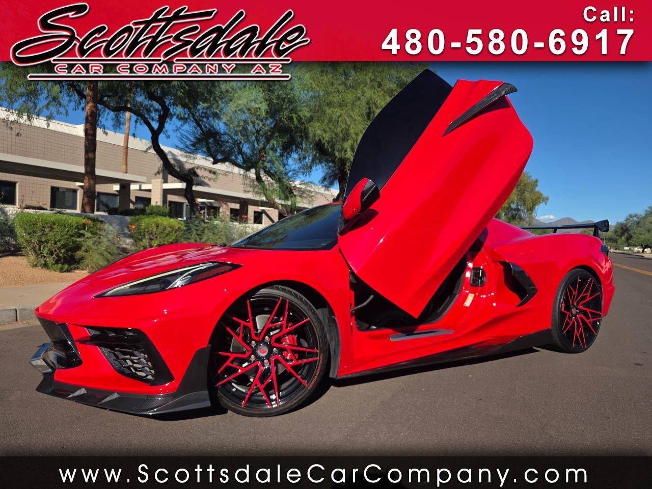 Used 2020 Chevrolet Corvette Stingray Coupe w/ 1LT RWD image 1