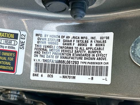 Used 2008 Honda Civic EX image 29