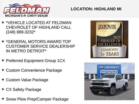 New 2026 Chevrolet Silverado 2500 Custom w/ Custom Value Package AWD/4WD image 3