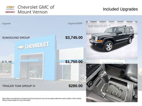 Used 2010 Jeep Commander Sport w/ Sun/Sound Group RWD image 6