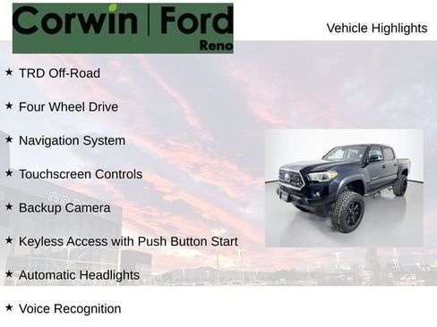 Used 2018 Toyota Tacoma TRD Off-Road AWD/4WD image 7