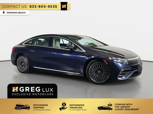 Used 2023 Mercedes-Benz EQS 580 4MATIC Sedan image 1