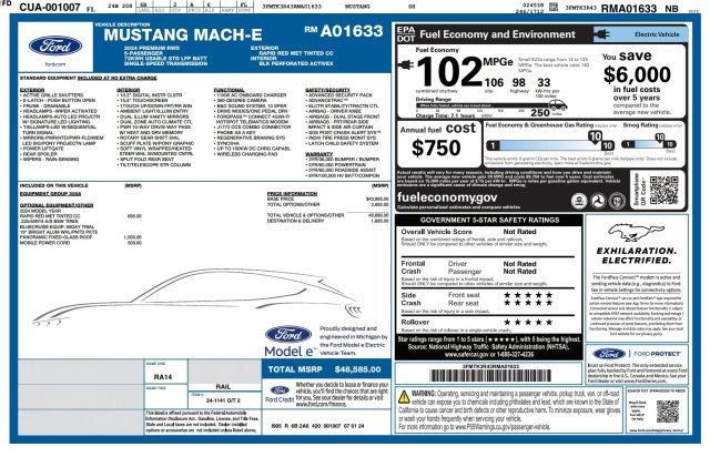 Used 2024 Ford Mustang Mach-E Premium RWD image 26