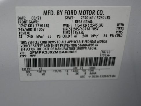Used 2021 Ford Edge SEL FWD image 19