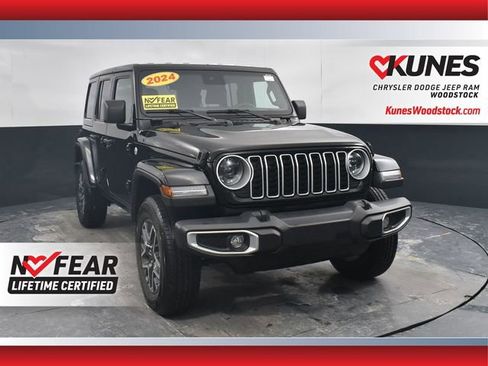 Used 2024 Jeep Wrangler Unlimited Sahara AWD/4WD image 1