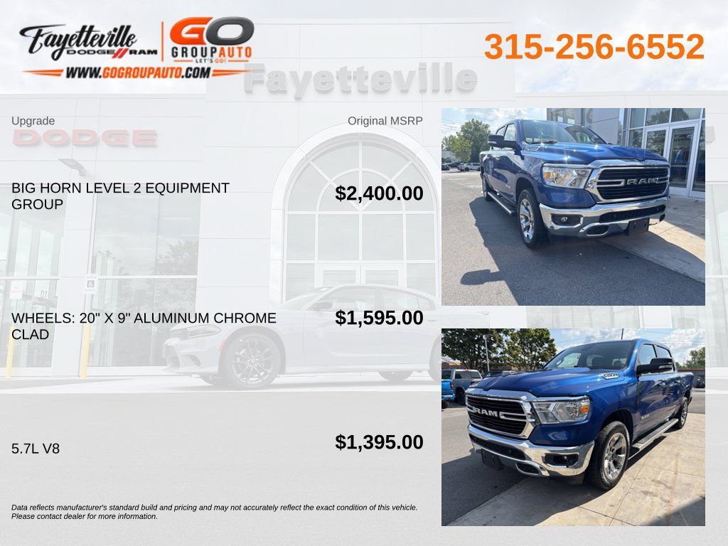 Used 2019 RAM 1500 Big Horn AWD/4WD image 5