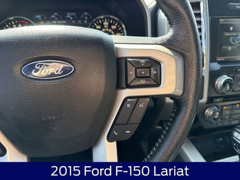 Used 2015 Ford F150 Lariat w/ Equipment Group 502A Luxury image 20