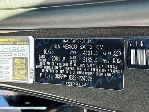 New 2025 Kia K4 GT-Line image 33