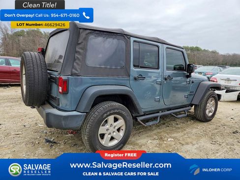 Used 2015 Jeep Wrangler Unlimited Sport w/ Quick Order Package 24S AWD/4WD image 4