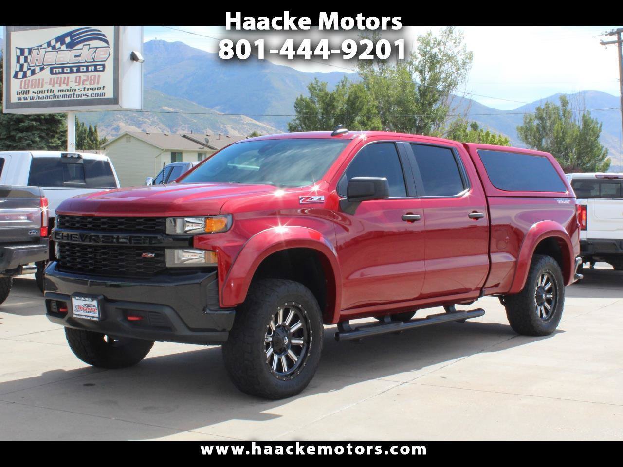 Used 2021 Chevrolet Silverado 1500 Custom Trail Boss w/ Safety Confidence Package AWD/4WD image 1