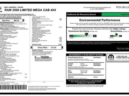 Used 2021 RAM 2500 Limited image 3