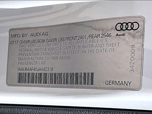 Used 2018 Audi S4 Premium Plus w/ Navigation Package AWD/4WD image 34